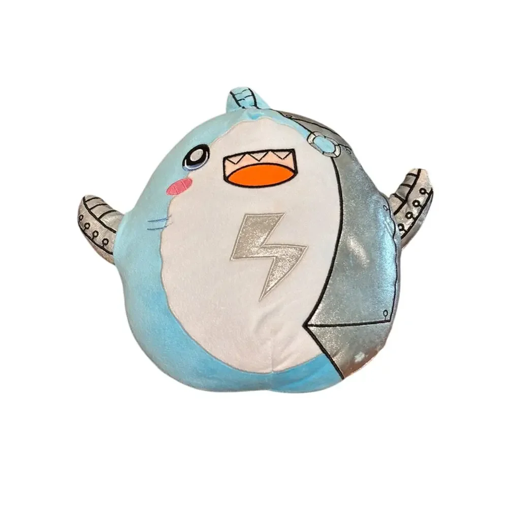 LankyBox Series 3 Thicc Shark Cyborg 6” Plush Blue Stuffed Animal Toy